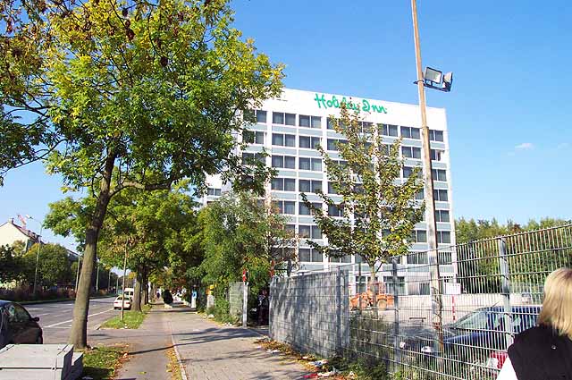 The Holiday Inn North of Munich, where we stayed.