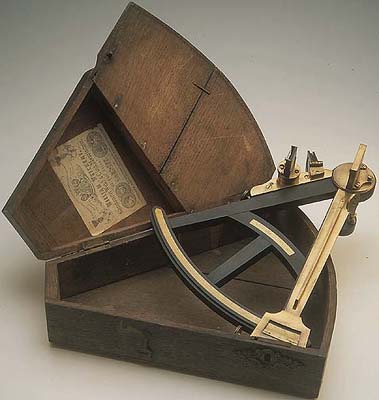 G.W. Blunt octant, circa 1840